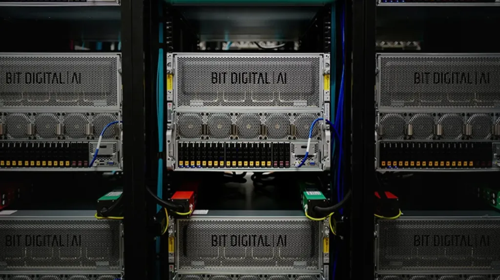 Almost half of Bit Digital’s revenue comes from its new business line, which involves selling data center capacity. / Photo: X/Bit Digital