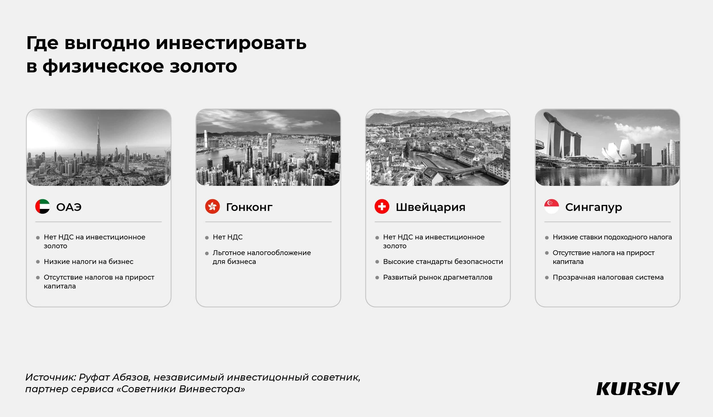 Пять способов, как заработать на золоте