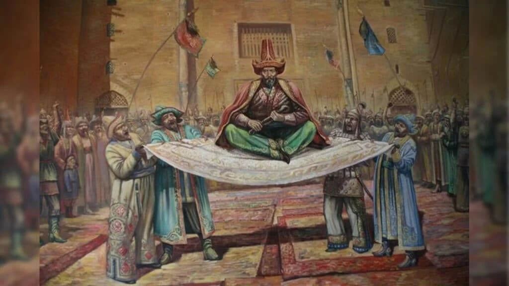 Поднятие хана на белой кошме/Из открытого доступа