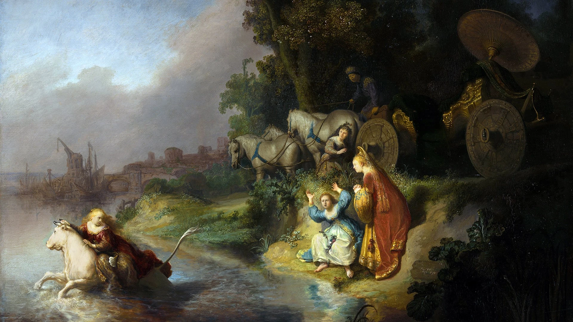 В мифе Европой звали финикийскую царевну, которую Зевс похитил, обернувшись быком / Изображение wikimedia commons