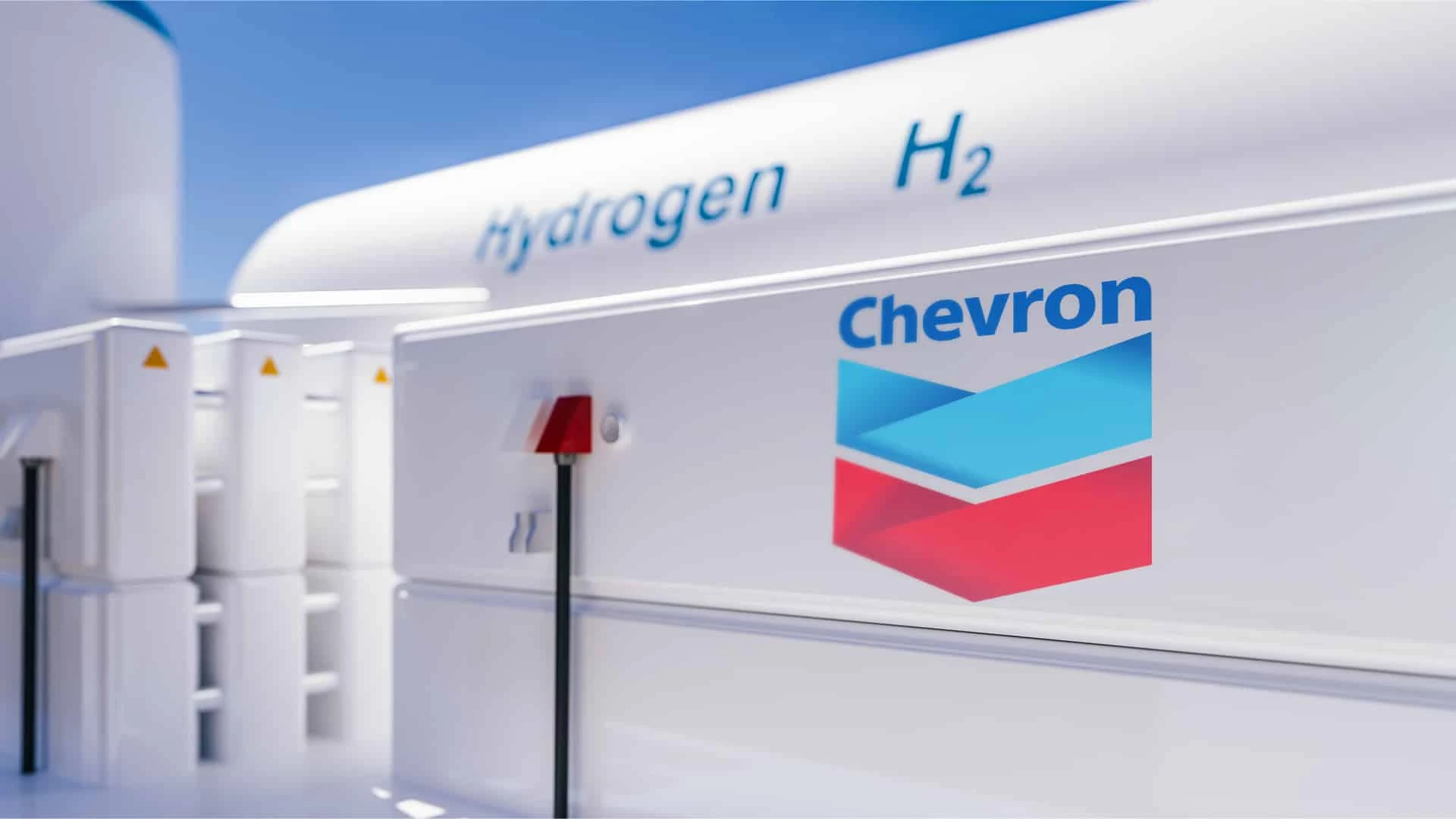 Chevron собирается производить водород на основе ВИЭ / wikimedia commons и shutterstock