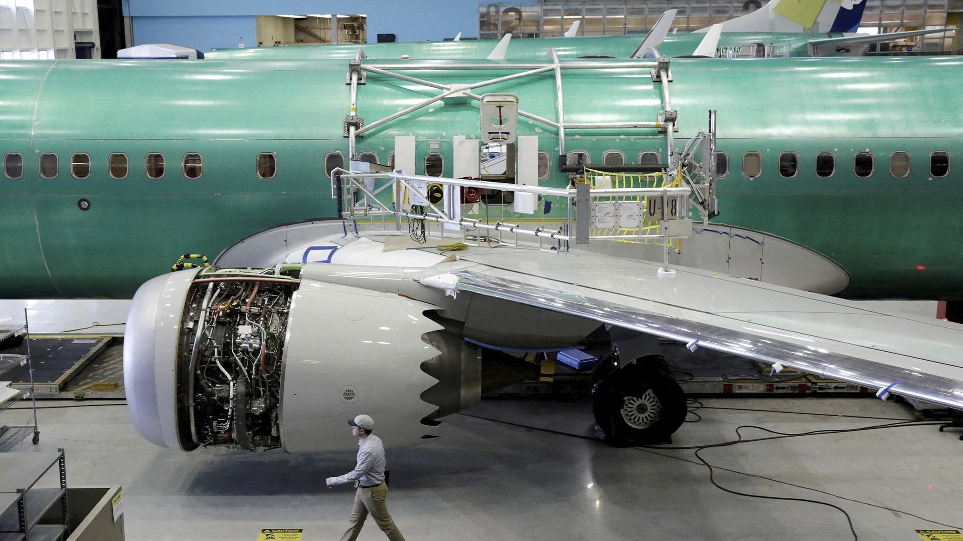 Boeing 737 MAX 9 строится на заводе в Рентоне / Фото: Reuters