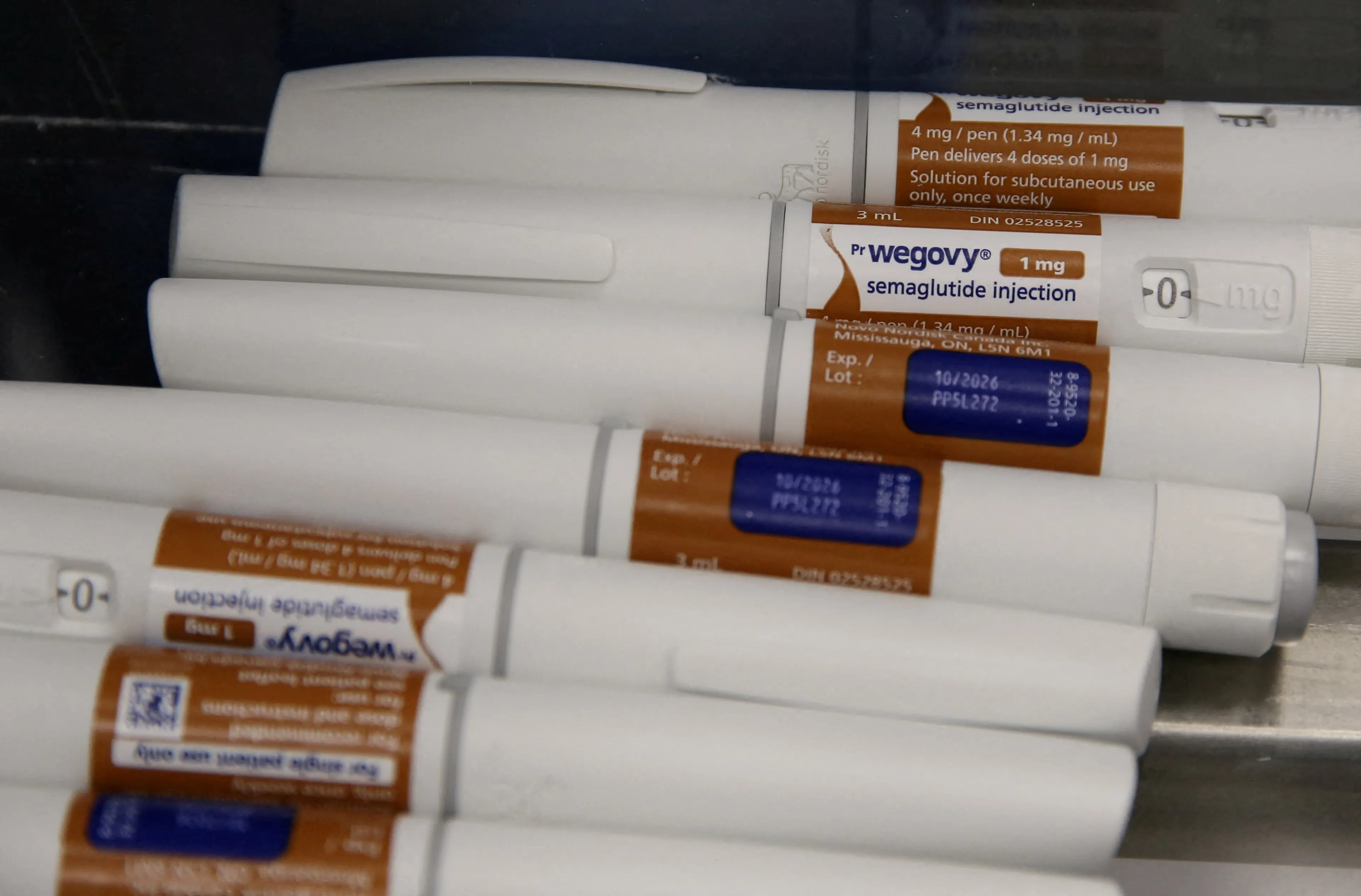 Производитель средства против ожирения Wegovy намерен расширить программу среднесрочных облигаций в евро до 20 млрд / Фото Reuters/Tom Little