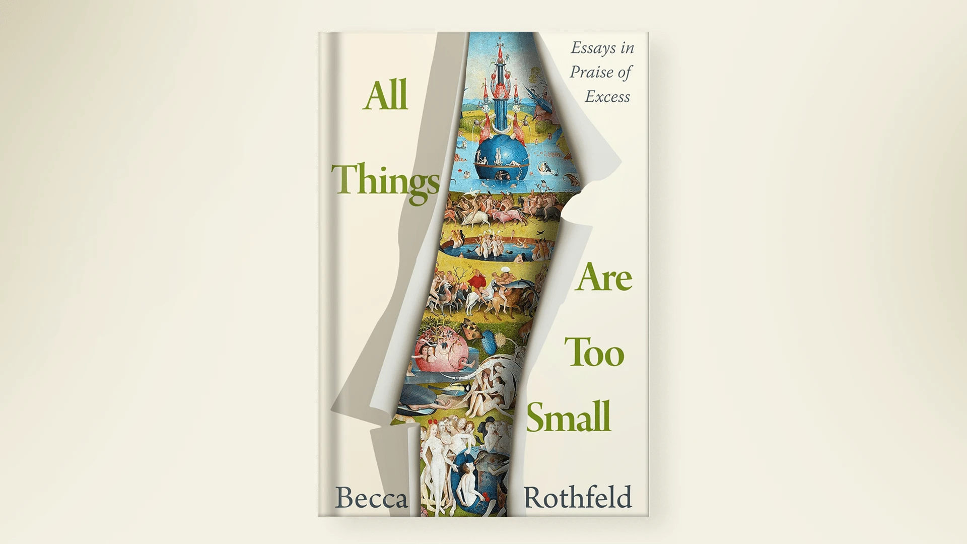 У книги есть подзаголовок «Эссе во славу избытка». Бекка Ротфельд действительно топит за все необузданное и наносит удар по минимализму / Фото: amazon.com