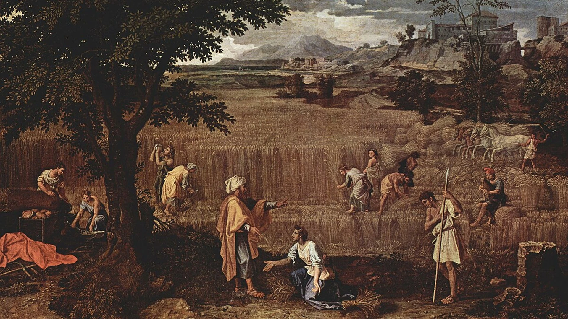 Руфь в полях Вооза, Юлиус Шнорр фон Карольсфельд. Фото: Wikipedia.org