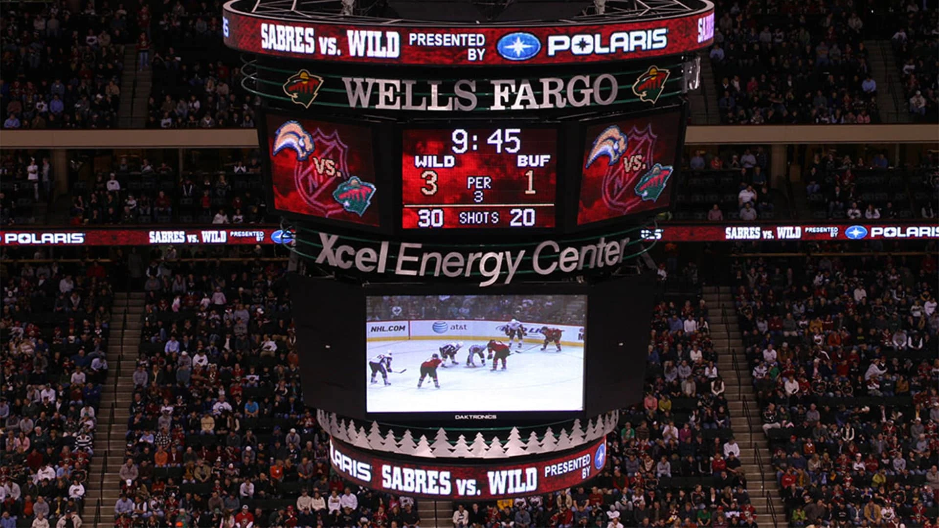 Daktronics поставляет дисплеи, в том числе для спортивных состязаний / Фото: Daktronics