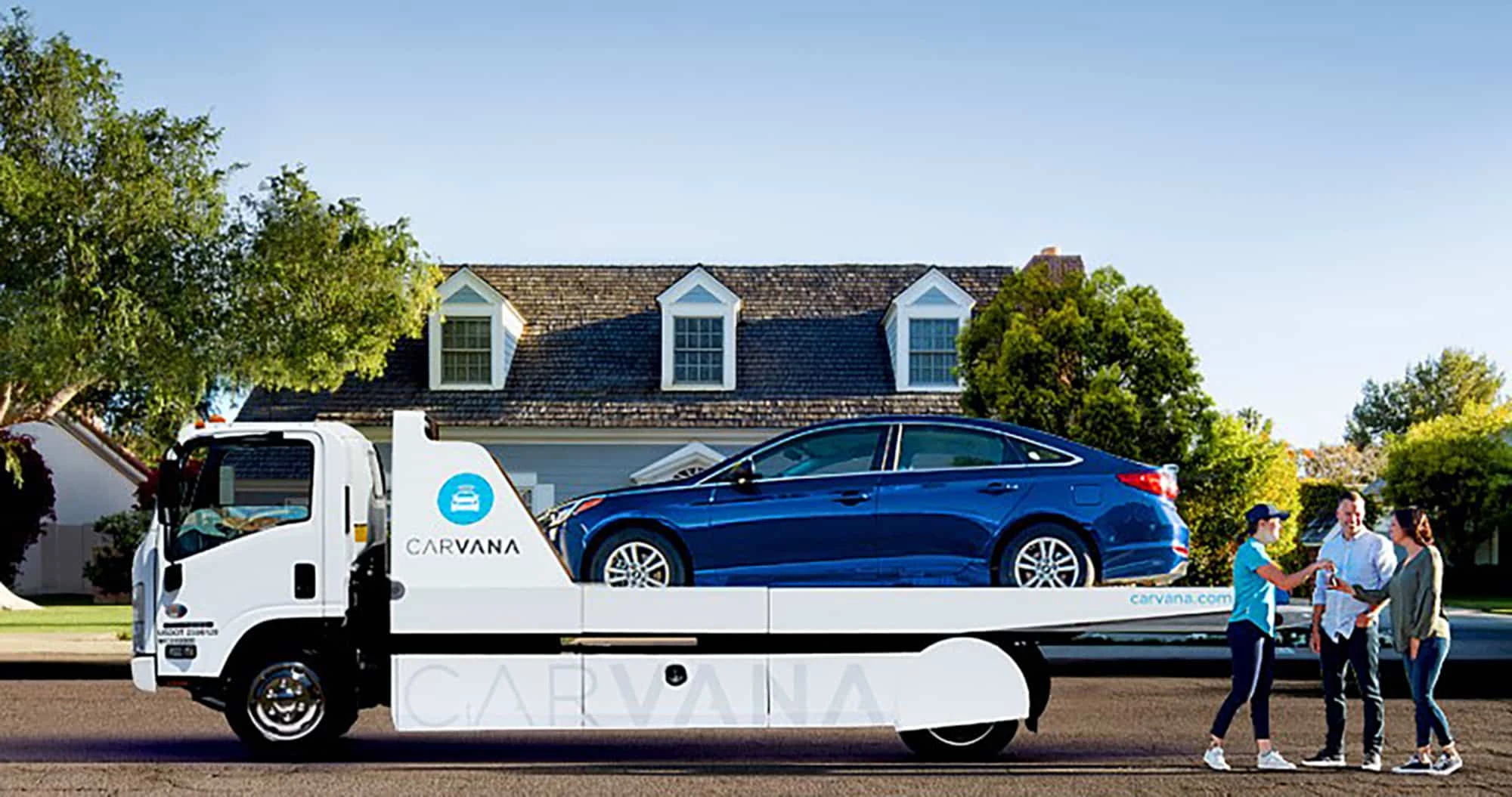 Акции продавца поддержанных автомобилей подорожали с начала года на 164% / Фото: Carvana