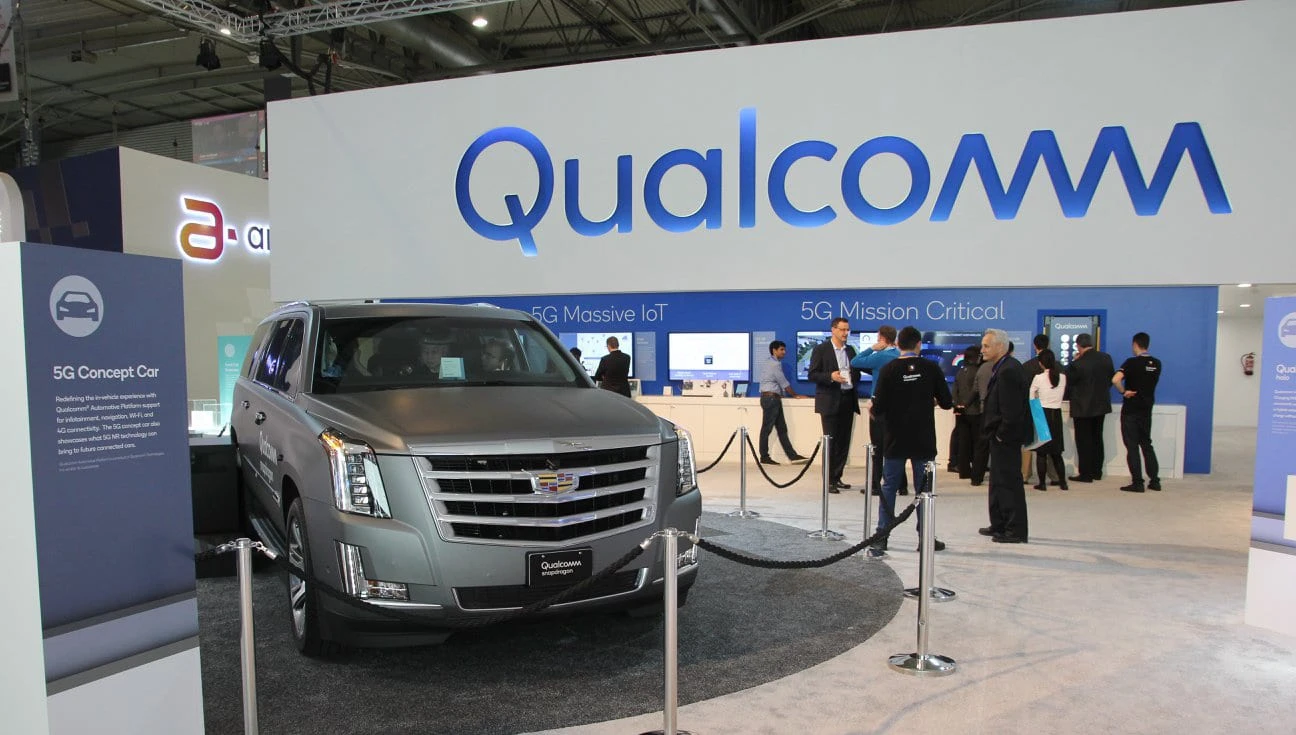 Продажи микроэлектроники и чипов Qualcomm для автомобилей выросли за отчетный квартал на 87% / Фото: Facebook Qualcomm