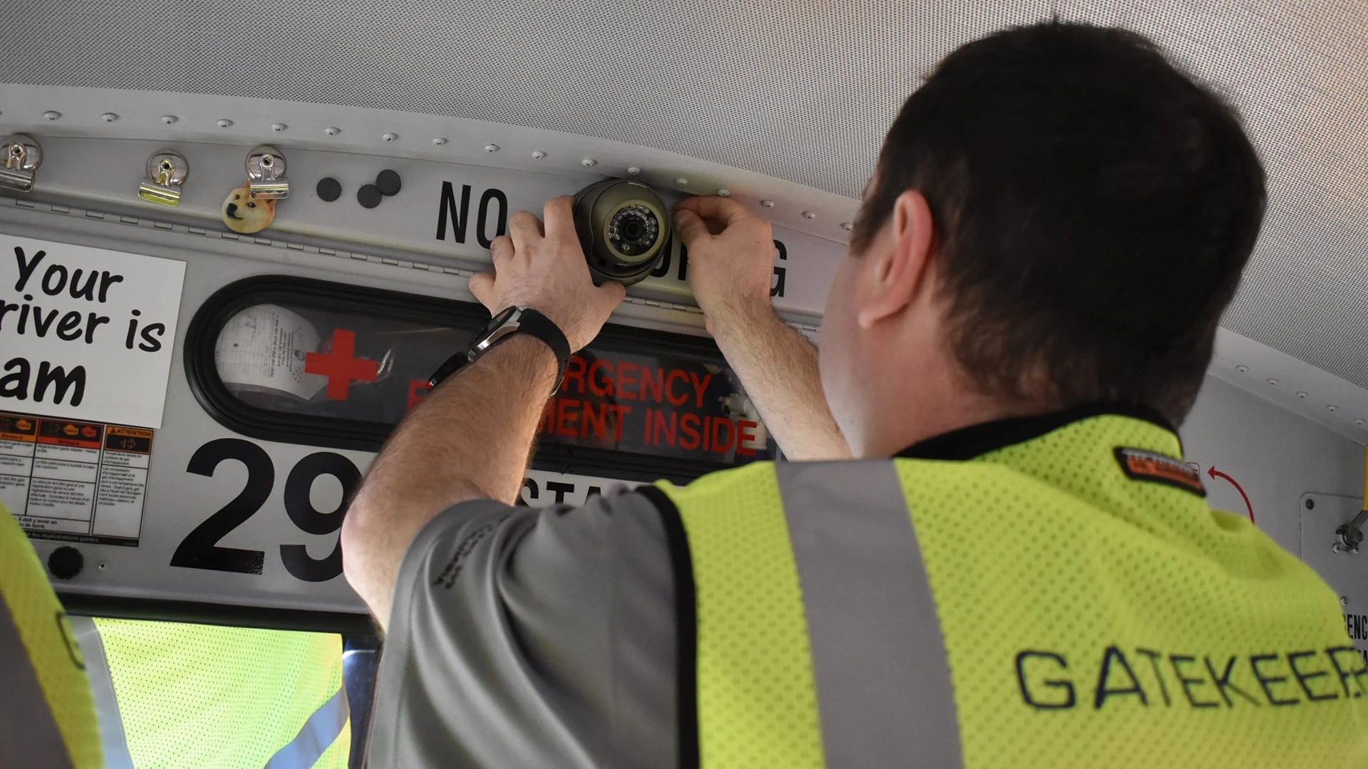Камеры Gatekeeper можно установить внутри и снаружи разных видов транспорта / Фото: gatekeeper-systems.com