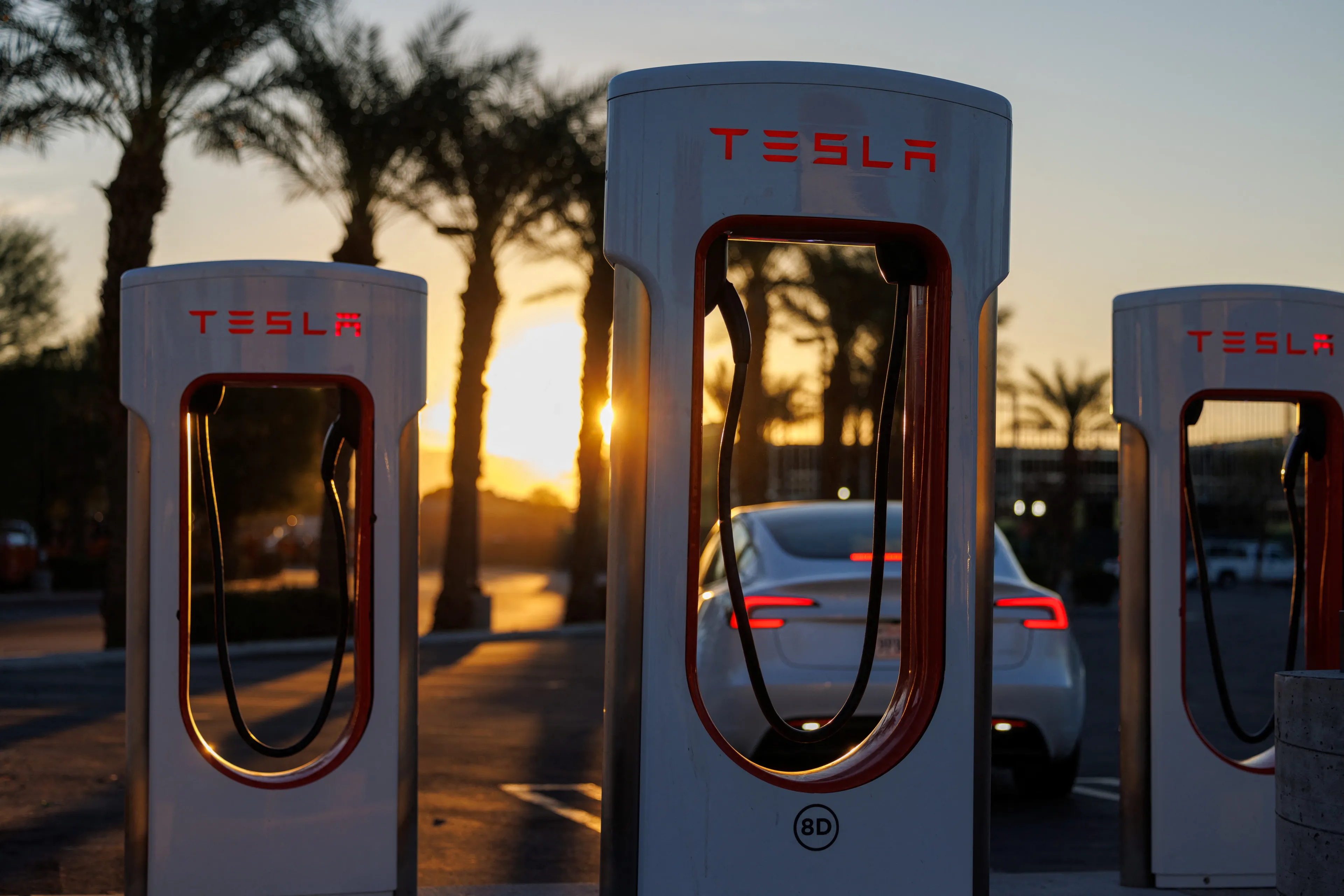 Квартальная выручка Tesla выросла на 7,8% в годовом исчислении / Фото: Reuters/Mike Blake