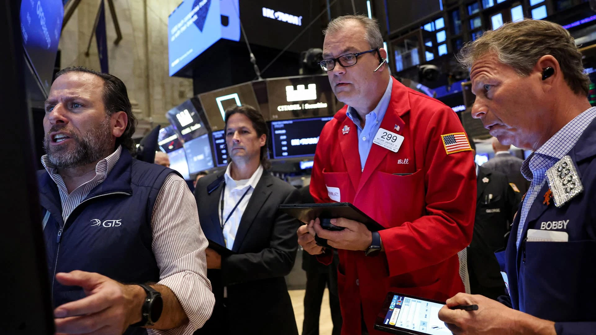 Инвесторы делают ставки на исход выборов в США/Фото: Reuters/Brendan McDermid