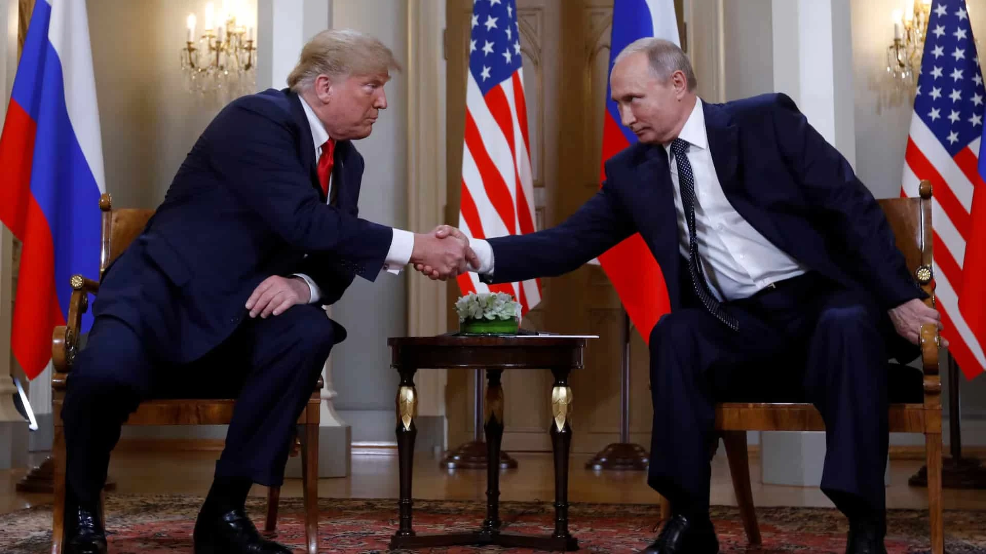 Трамп на встрече с Путиным в 2018 году в Хельсинки / Фото: REUTERS /Kevin Lamarque