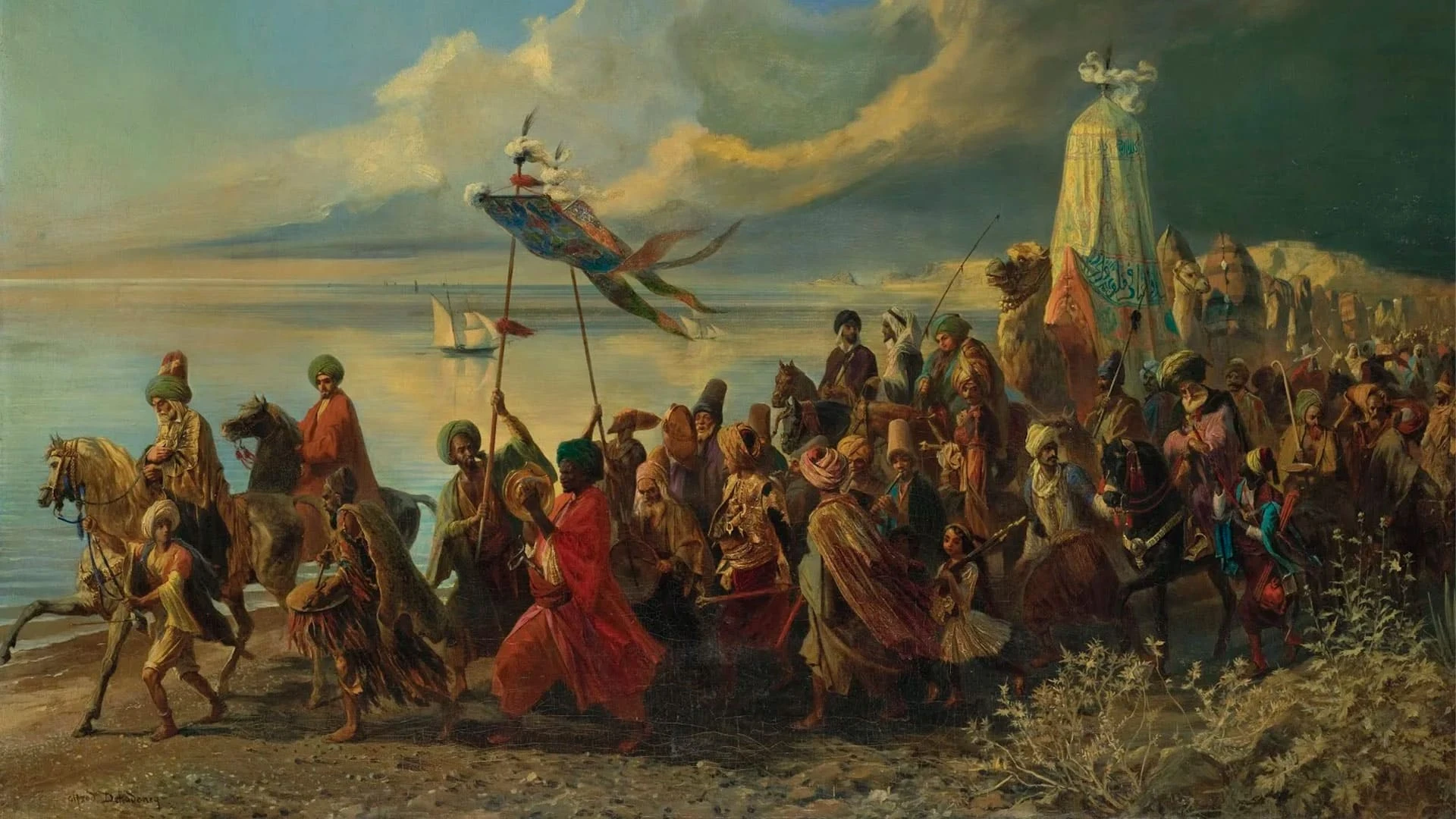 Альфред Деходенк. Хадж/Photo by Fine Art Images/Heritage Images/Getty Images