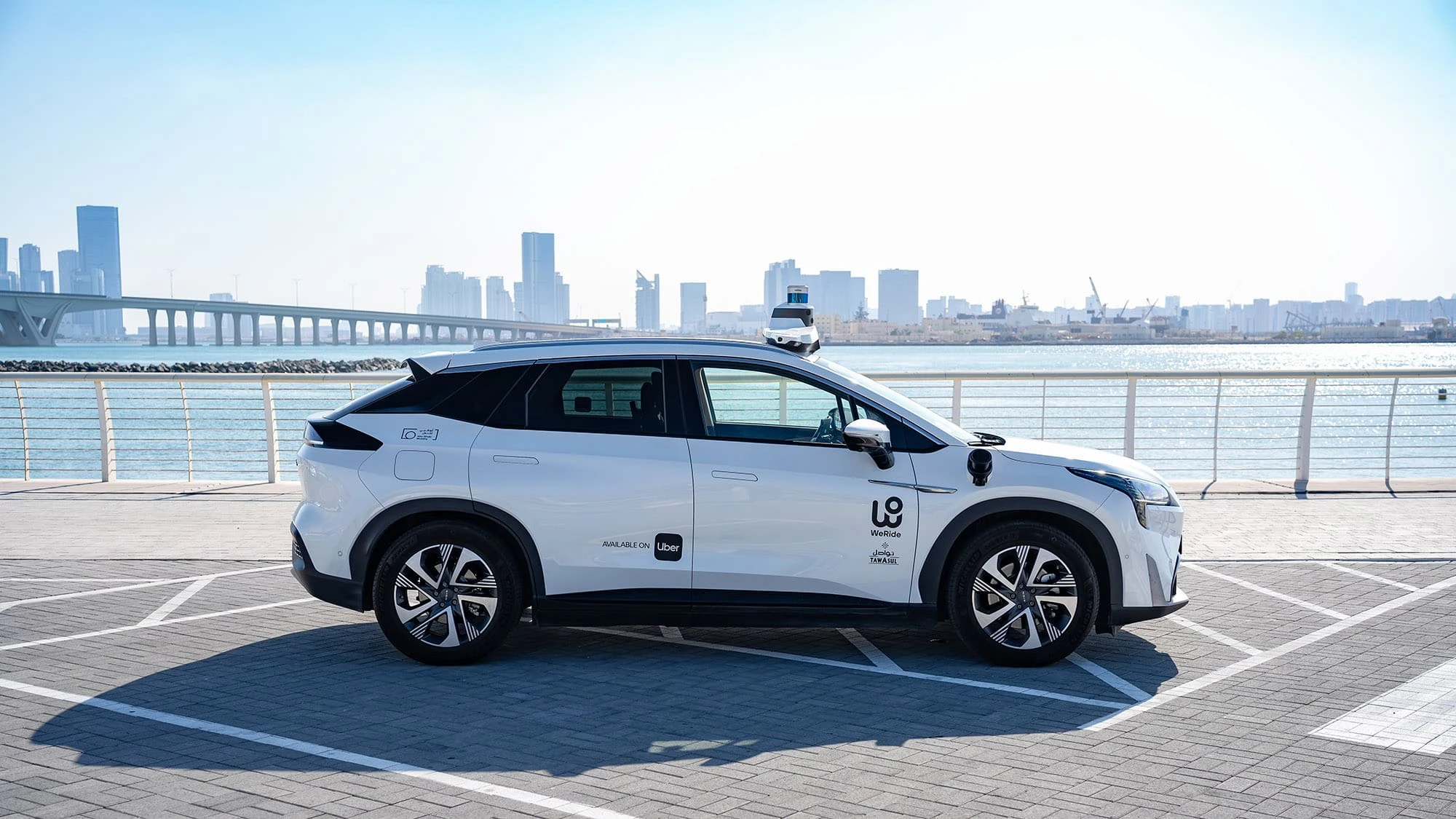Uber запускает китайские роботакси WeRide в Объединенных Арабских Эмиратах / Фото: Uber Technologies