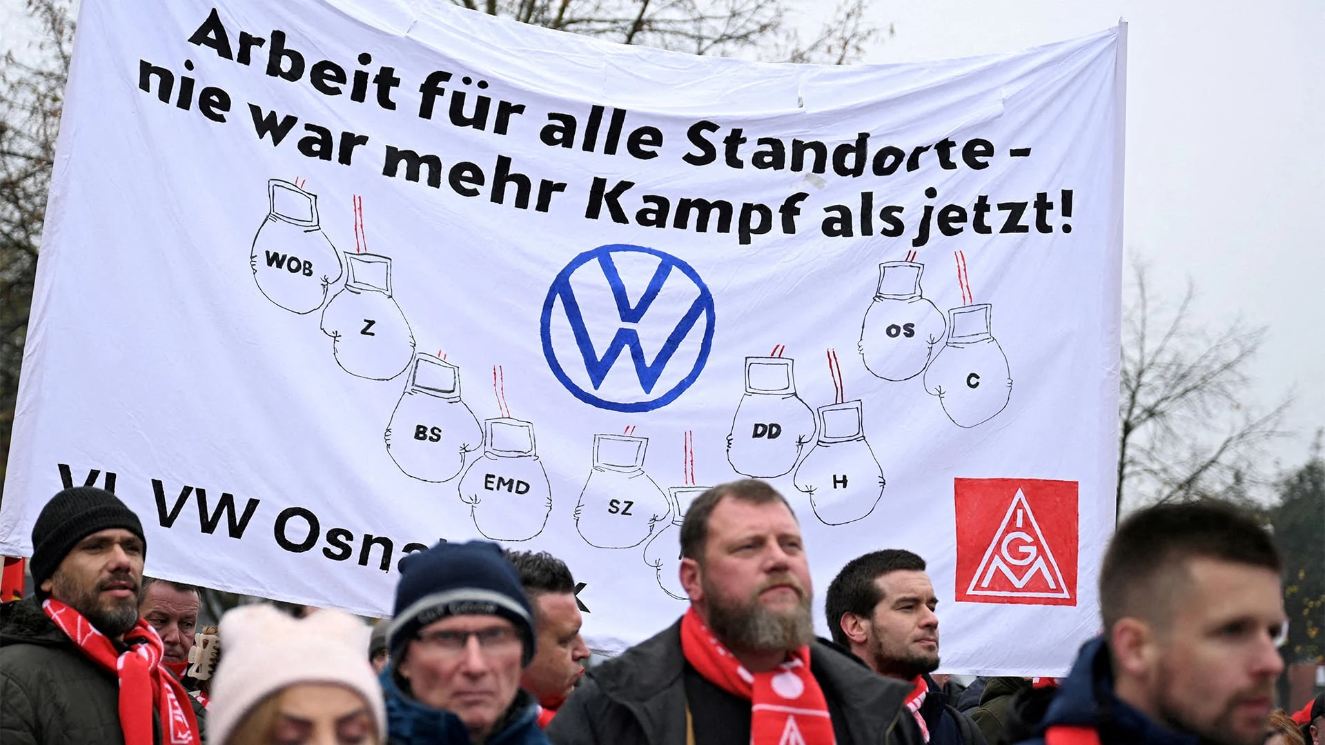 Volkswagen договорился с профсоюзом, устроившим крупнейшую забастовку в истории компании / Фото: Reuters/Teresa Kroeger