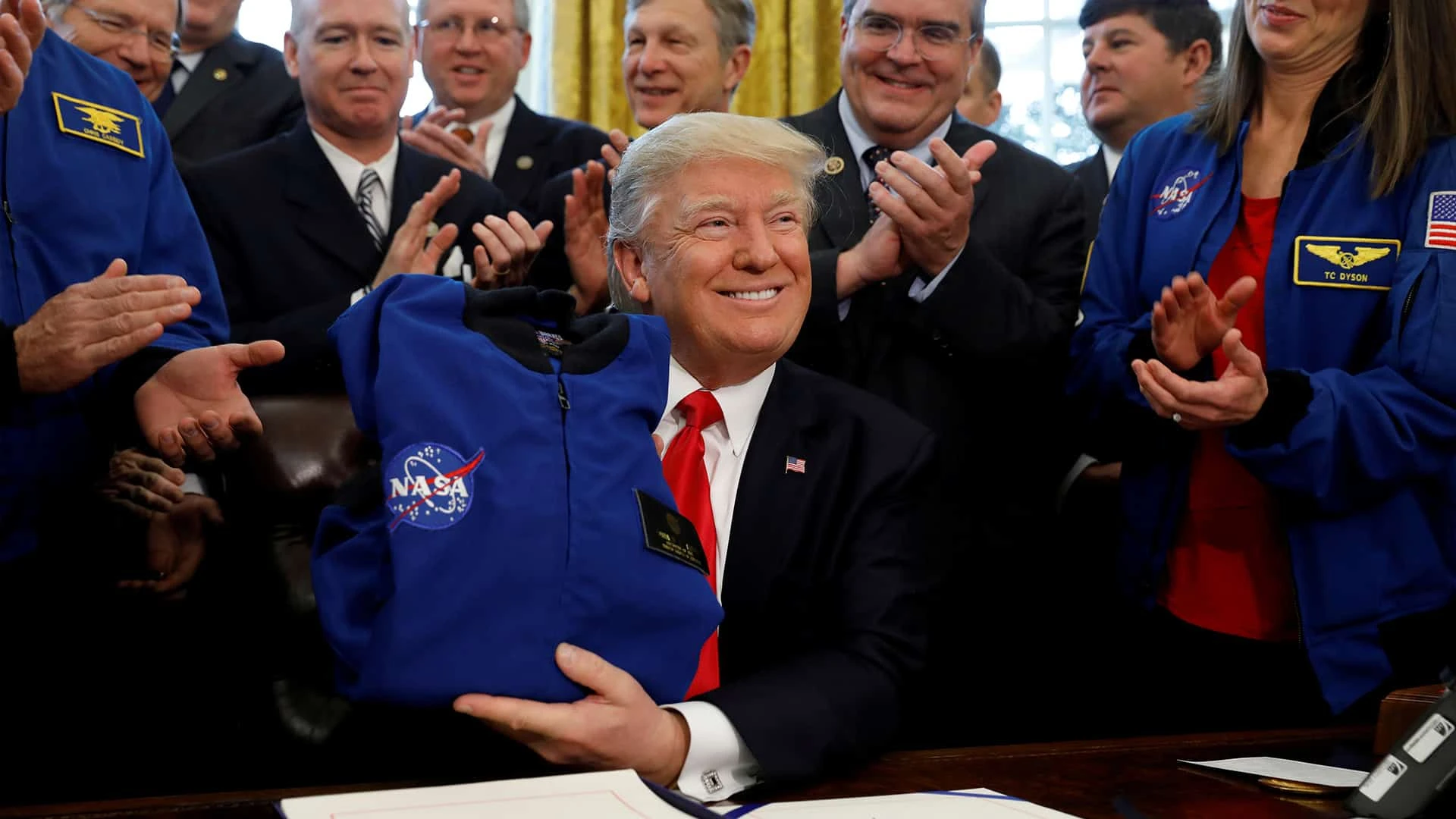 Инаугурационная речь Трампа привела к взлету акций компаний космической отрасли / Фото: REUTERS/Kevin Lamarque