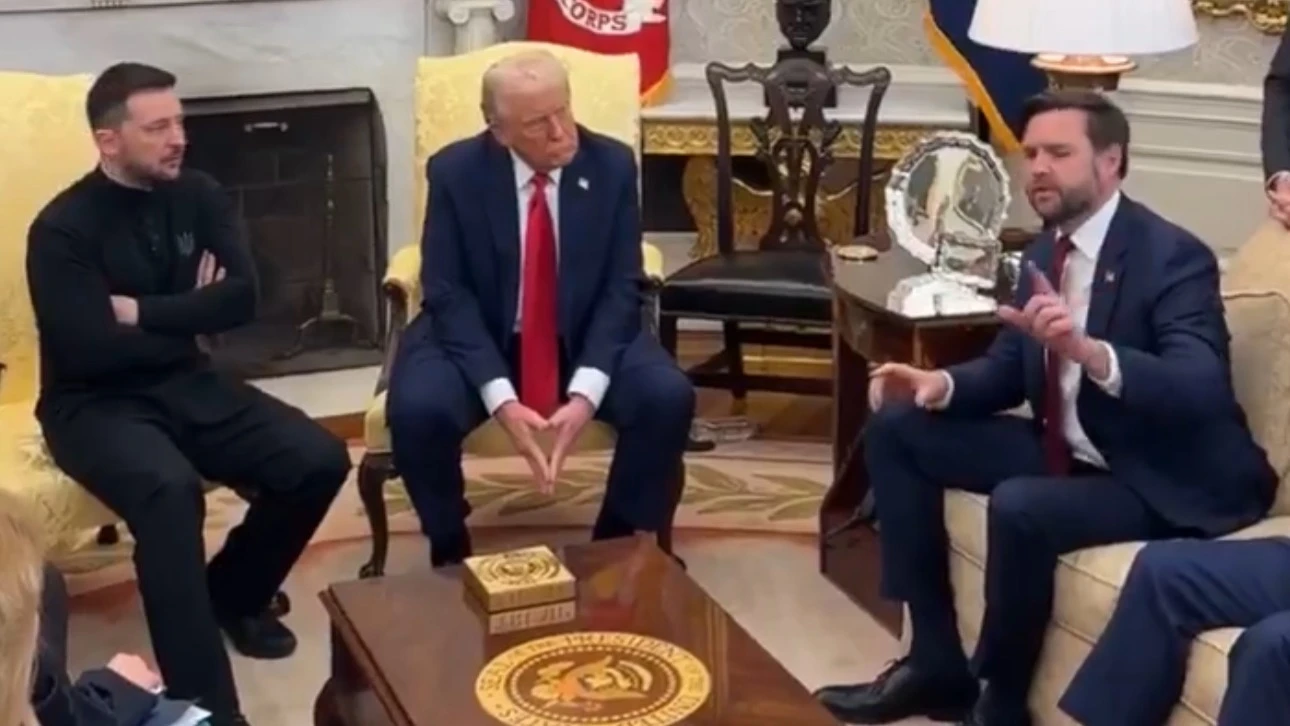 Встреча Владимира Зеленского и Дональда Трампа была напряженной. Фото: x/White House