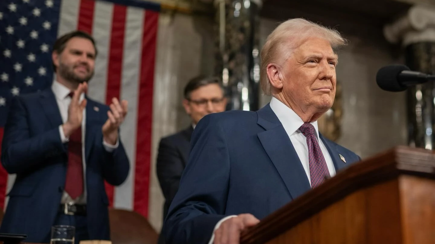 Президент США Дональд Трамп выступил со 100-минутной программной речью в Конгрессе / Фото: instagram.com/whitehouse