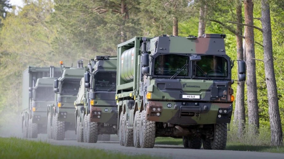 На торгах 7 апреля акции сначала Rheinmetall рухнули более чем на четверть и были на пути к своему худшему дню в истории, но затем отыграли часть потерь / Фото: X/Rheinmetall