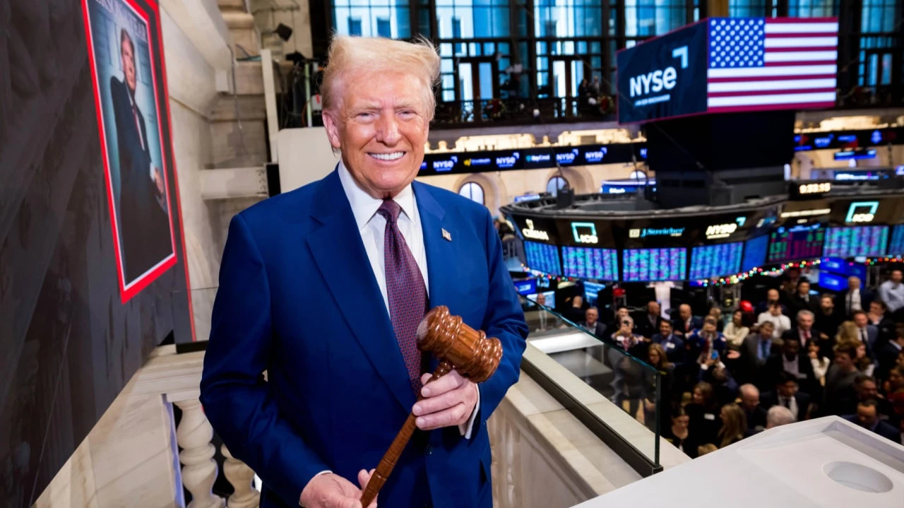 Индексы S&P 500 и Dow Jones Industrial Average показали самый большой прирост за 5 лет / Фото: X / NYSE