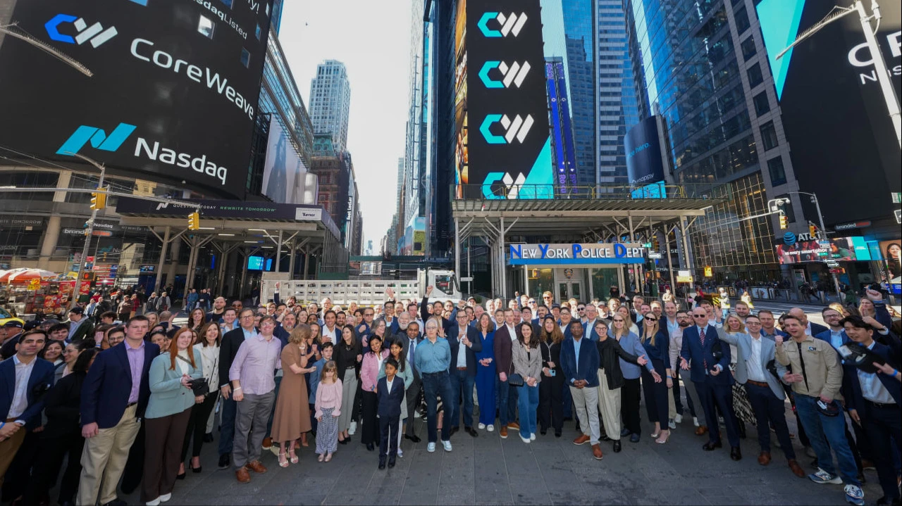 Спустя 1,5 месяца после IPO CoreWeave объявила, что ускоряет реализацию некоторых инвестиционных планов / Фото: X/NYSE