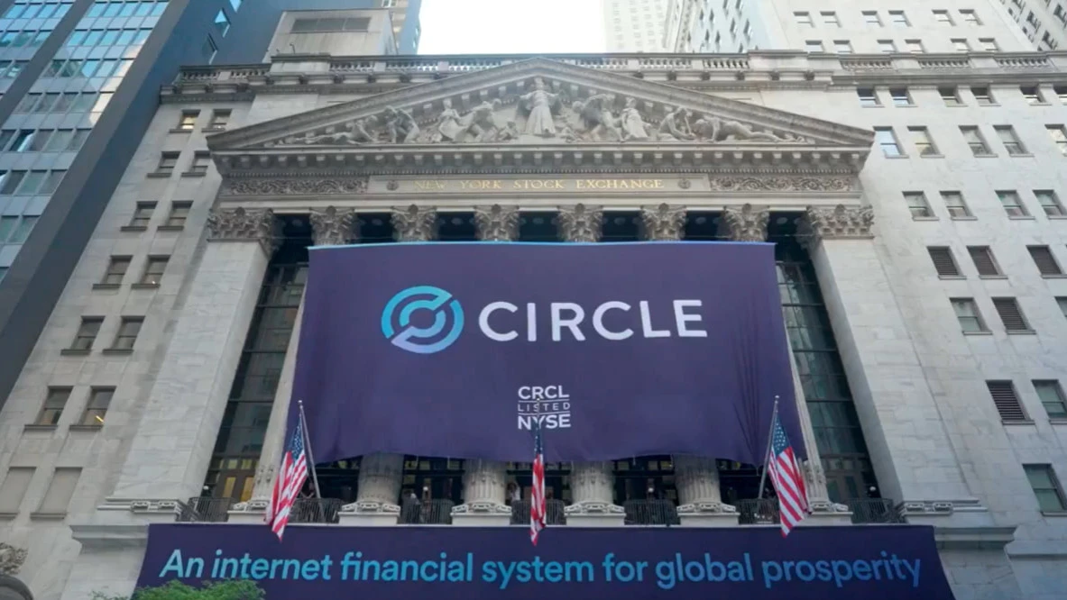 Стоимость компании-эмитента второго по капитализации стейблкоина Cicle выросла с момента IPO 5 июня более чем в 6 раз / Фото: Х/Circle