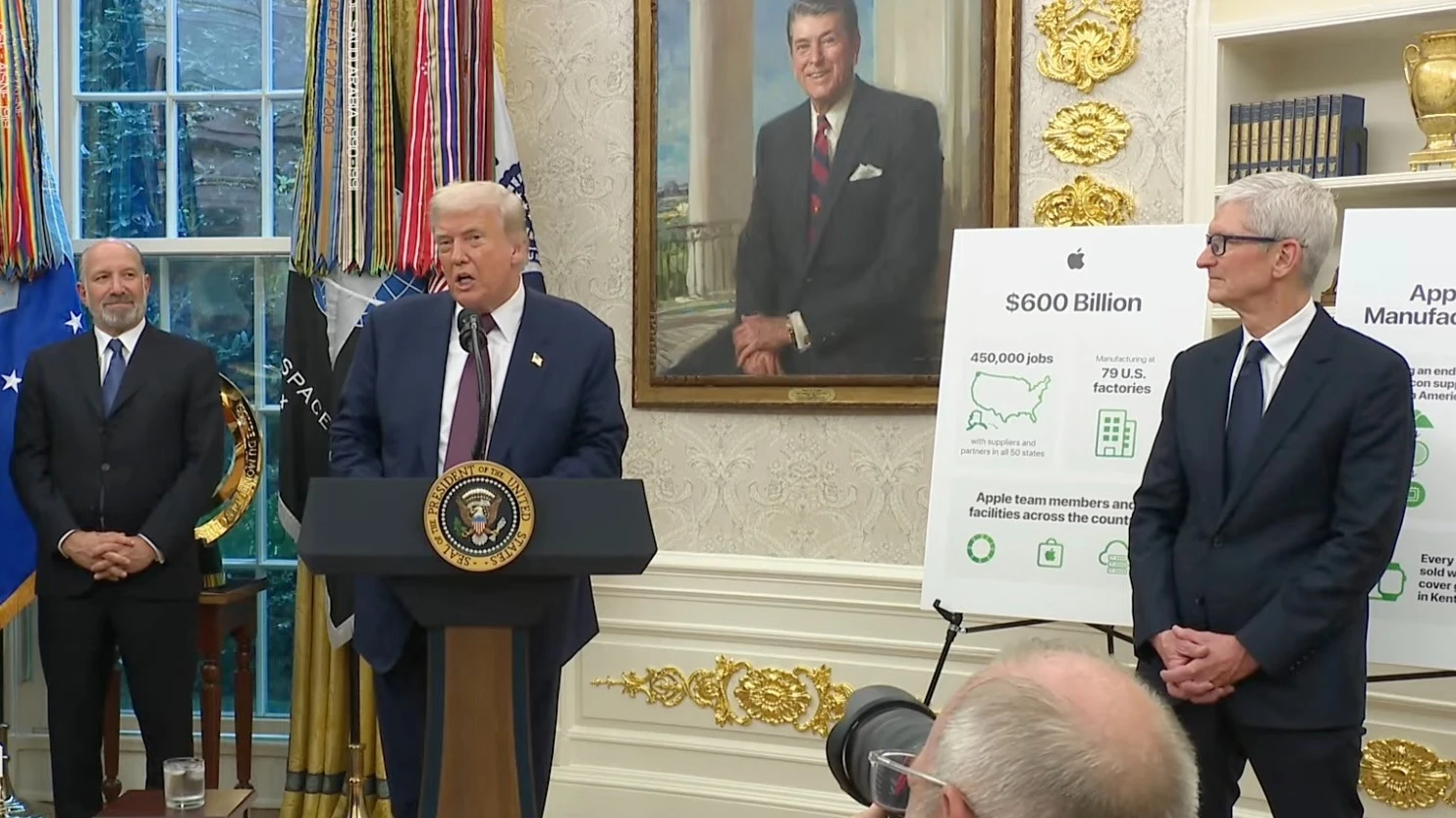 Trump threatened 100% duties on chip imports. Intel shares jumped by 3%