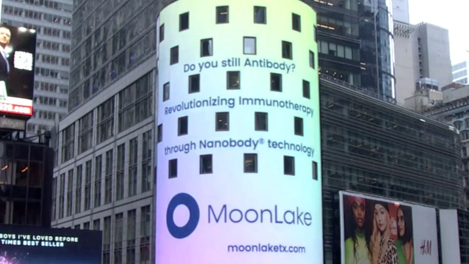 Акции MoonLake подешевели после публикации данных об исследованиях ее единственной разработки / Фото: Nasdaq