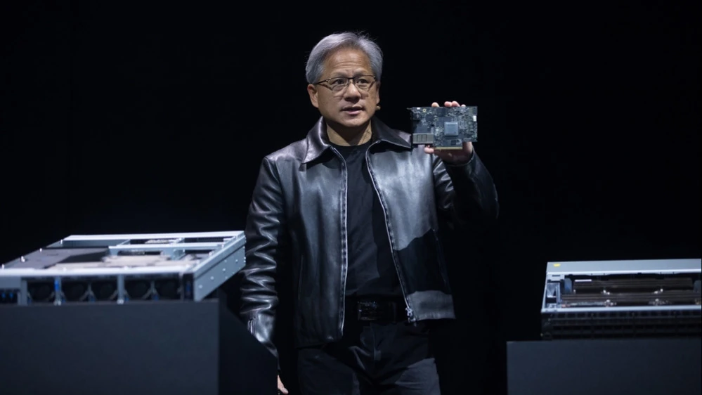 Nvidia CEO says demand for AI chips is surging
