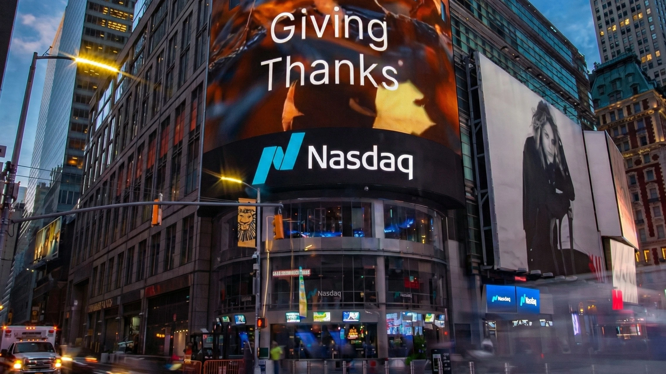 Сокращенная сессия после Дня благодарения в США традиционно характеризуется низкой ликвидностью и слабой торговой активностью / Фото: X/Nasdaq