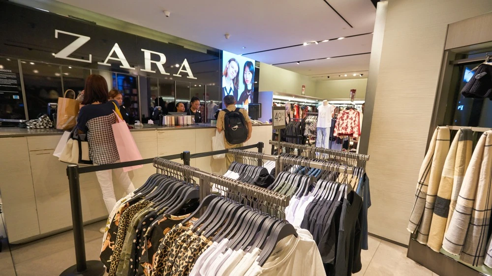 Inditex shares soared to their highest since February. What did the owner of Zara surprise investors with?