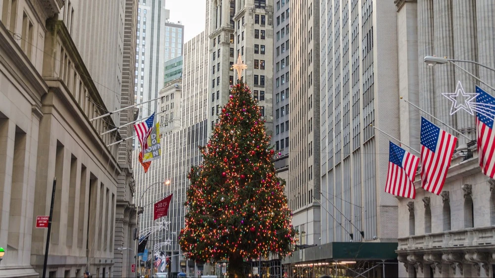 В канун Рождества индекс S&P 500 демонстрирует явление, которое в последний раз наблюдалось в 2014 году / Фото: X/NYSE
