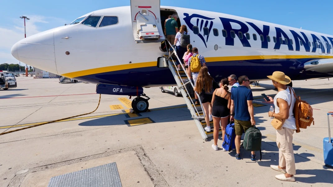 Ryanair recorded an increase in bookings after an exchange of barbs between the companys chief executive and Elon Musk / Photo: John Gress Media Inc / Shutterstock.com