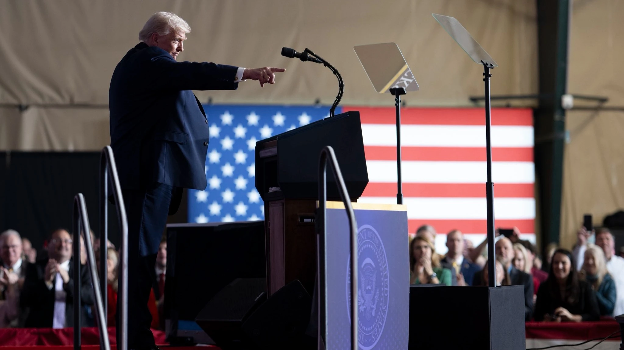 Заявление Трампа на встрече с избирателями в штате Айова усилило опасения инвесторов по поводу доллара / Фото: x.com/WhiteHouse