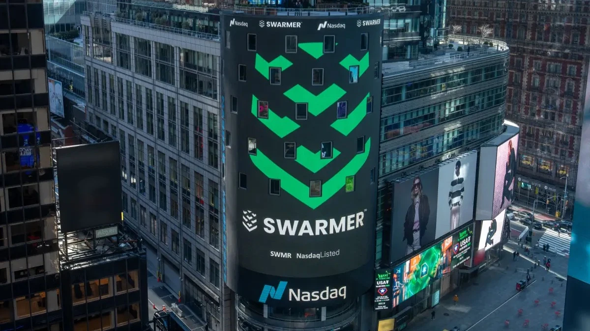 IPO украинского производителя софта для управления роем беспилотников Swarmer оказалось самым успешным в США со времен листинга Newsmax / Фото: getswarmer.com