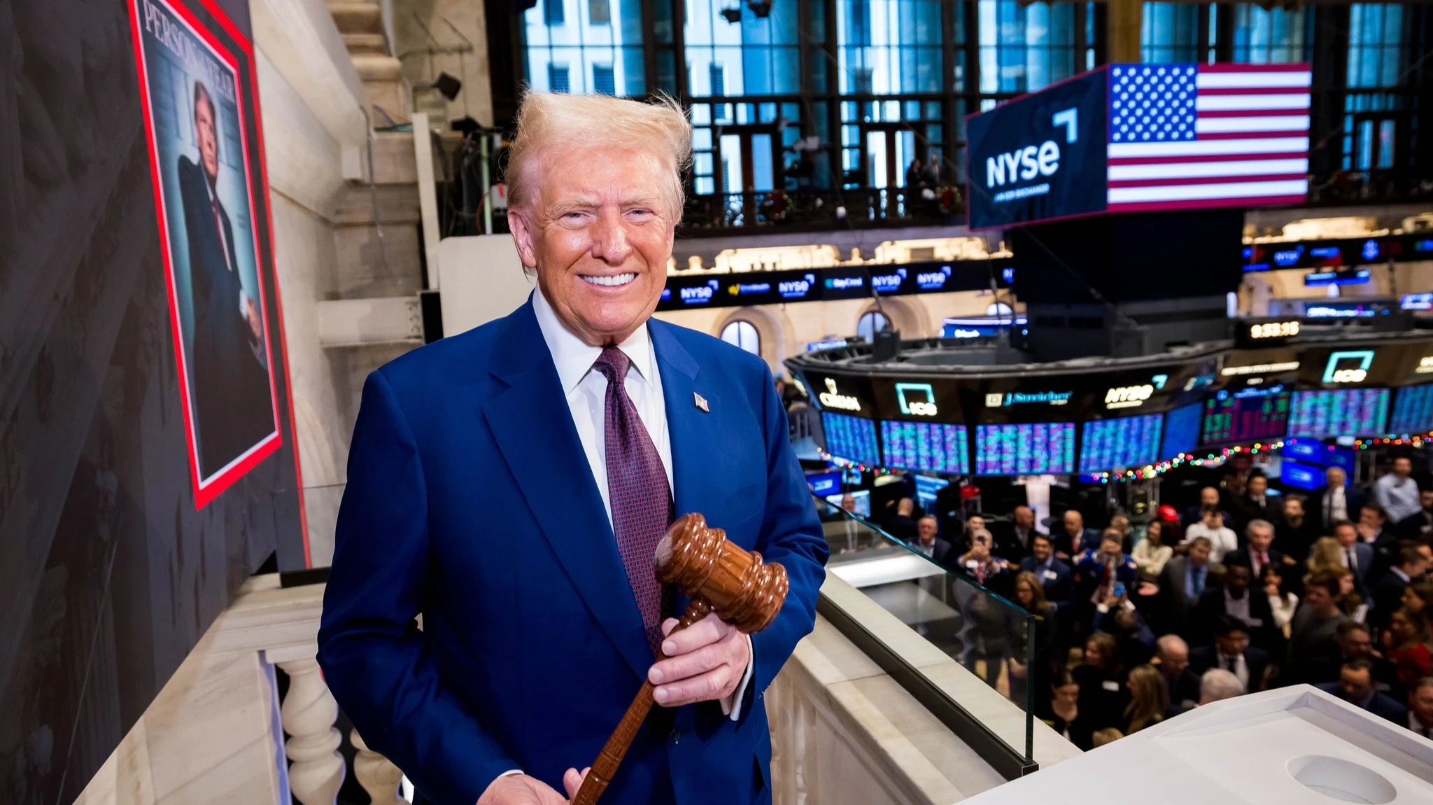 Индекс Russell 2000 подсочил после заявлений президента США Дональда Трампа о продуктивных переговорах с Ираном / Фото: Facebook / NYSE