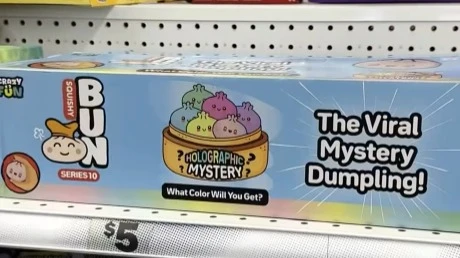 Вирусная популярность антистресс-игрушек Mystery Dumplings позволяет ретейлеру Five Below наращивать продажи сопутствующих товаров / Фото: instagram.com/rms.usa