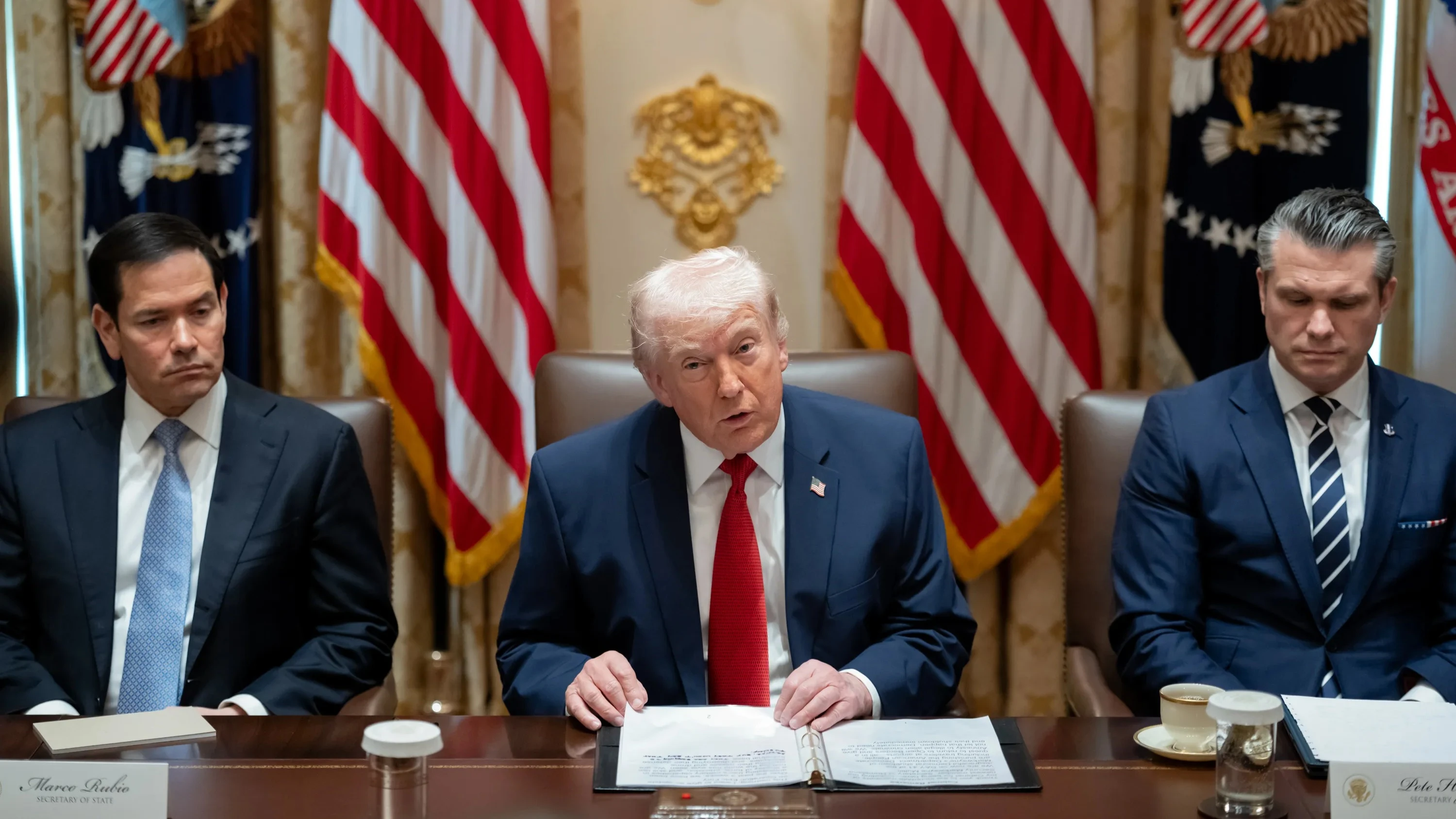 Трамп заявил помощникам, что готов завершить операцию против Ирана, не открывая Ормузский пролив, пишет WSJ / Фото: The White House