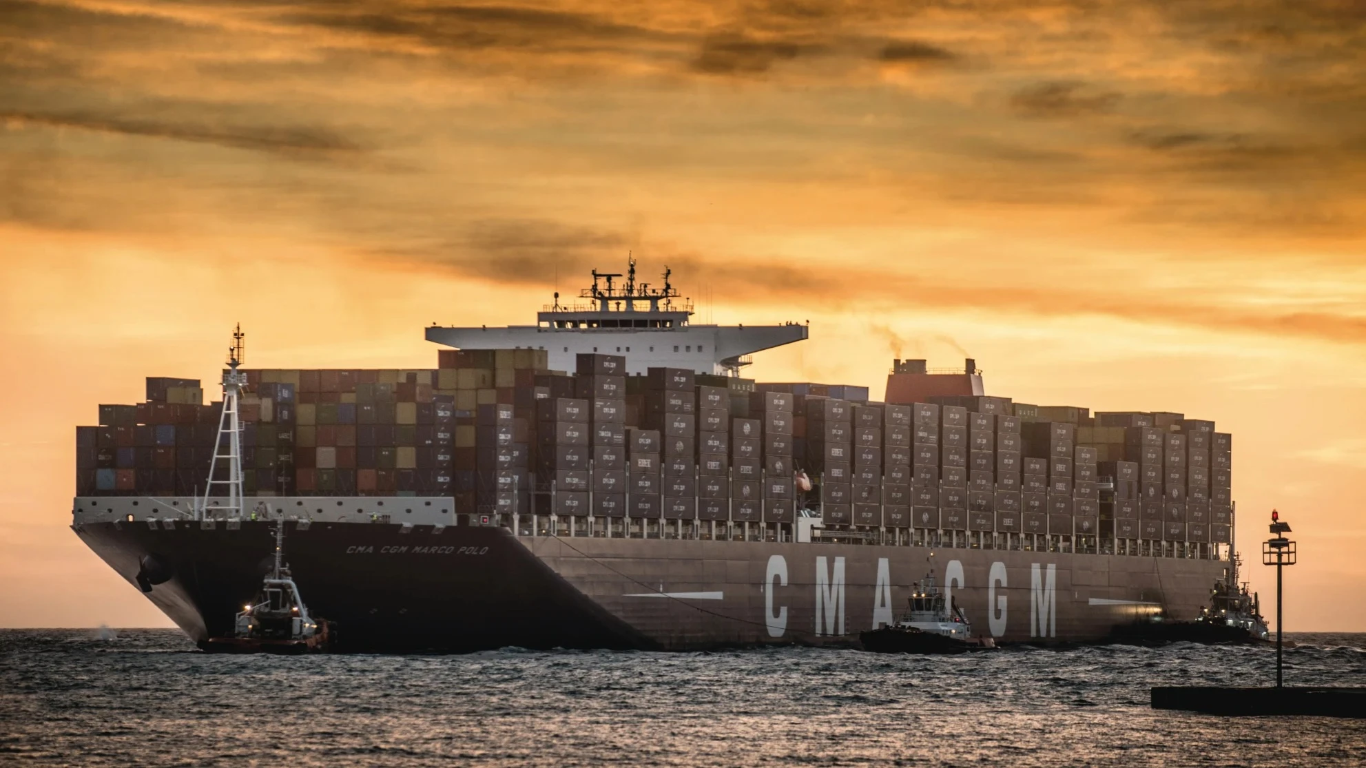 Первое судно из Западной Европы прошло Ормузский пролив с начала войны / Фото: cma-cgm.com