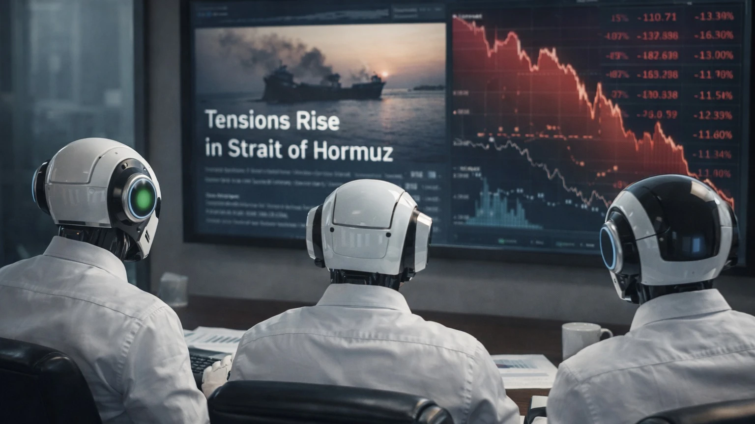 Only one stock out of those selected by chatbots turned out to be profitable: it was the securities of crypto exchange Coinbase. The illustration was created with the help of AI.