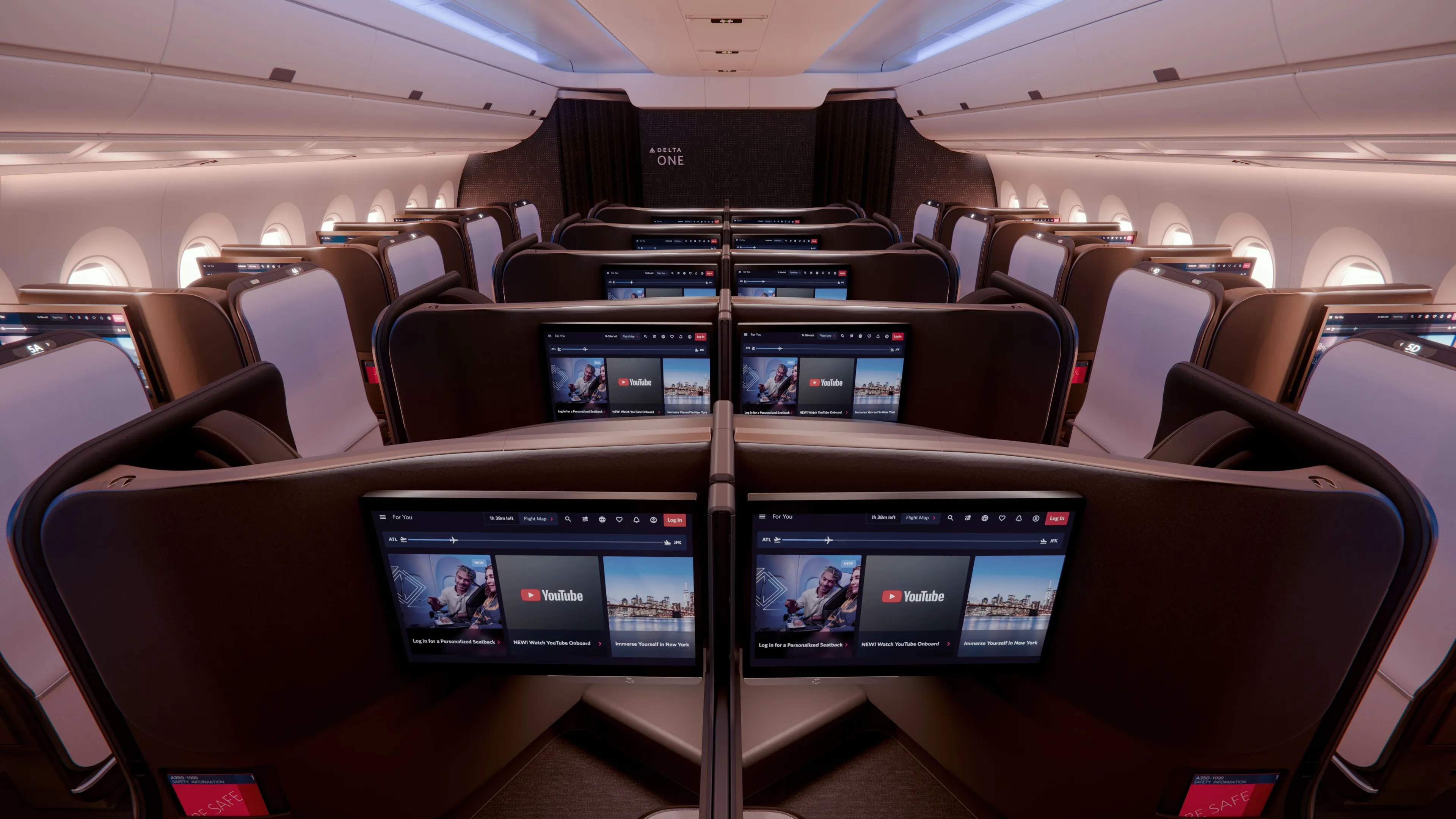 Delta updates Delta One business class / Photo: news.delta.com