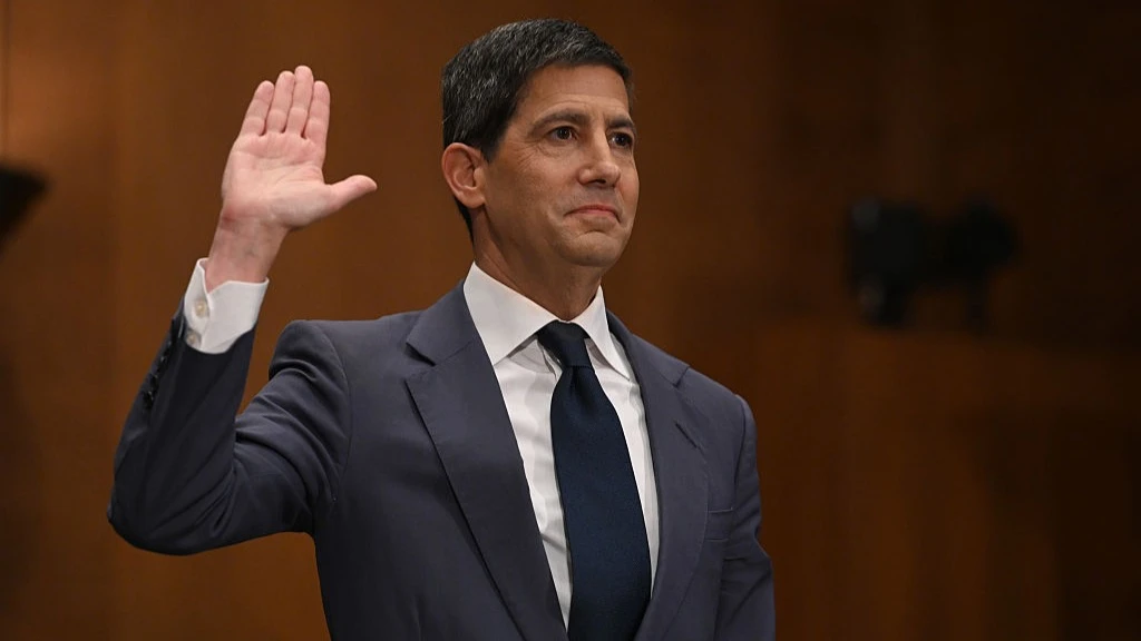 Three days after the Senate hearing, the DOJ cleared the hurdle to confirm Kevin Warsh as Fed chief and closed the case against Jerome Powell. Photo: Chen Mengtong/China News Service/VCG via Getty Images