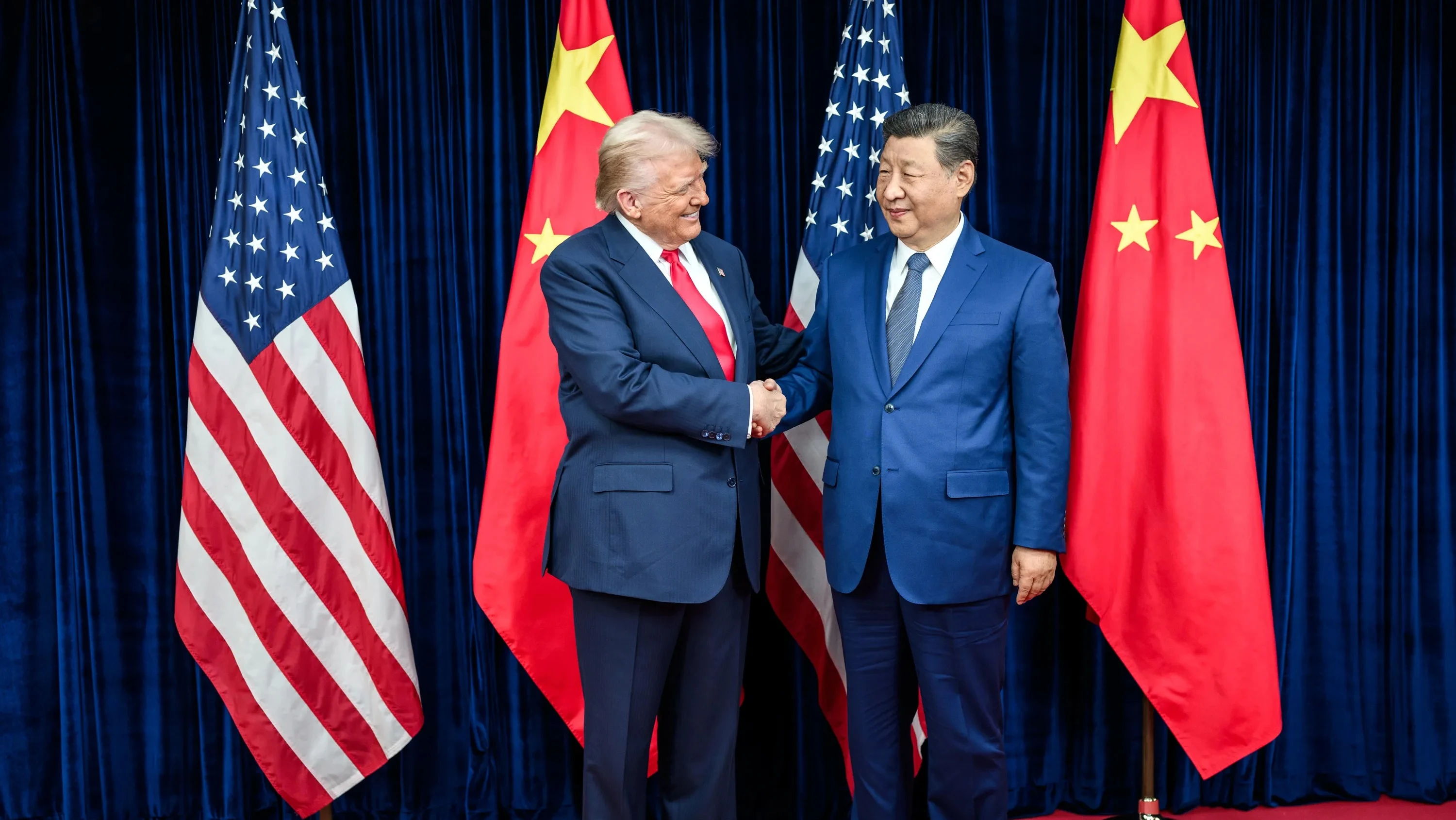 Donald Trump and Xi Jinpings bilateral meeting in South Korea in October 2025 / Photo: The White House
