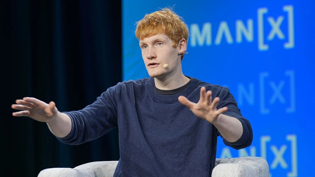 Cursor co-founder Michael Truell, 25, makes the Forbes list with a net worth of $1.3 billion / Photo by Big Event Media/Getty Images for HumanX Conference