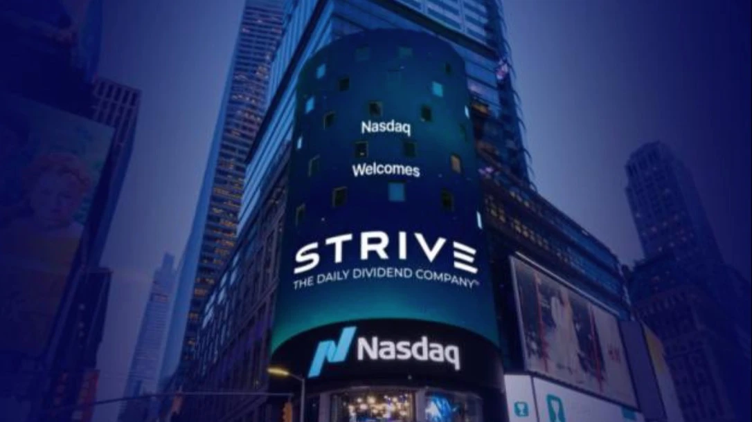 Компания Strive, основным активом которой является биткоин, объявила о ежедневной выплате дивидендов. Фото: Strive / X