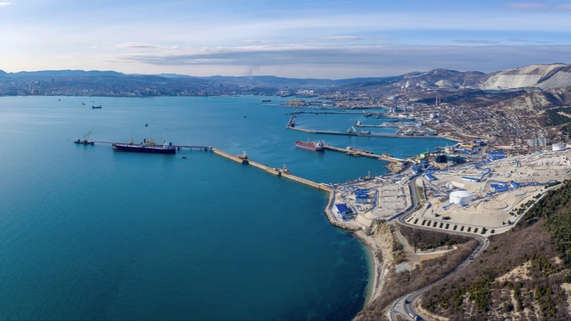 Today, there are no longer any tankers visible off the coast of Novorossiysk. Photo: Shutterstock.com