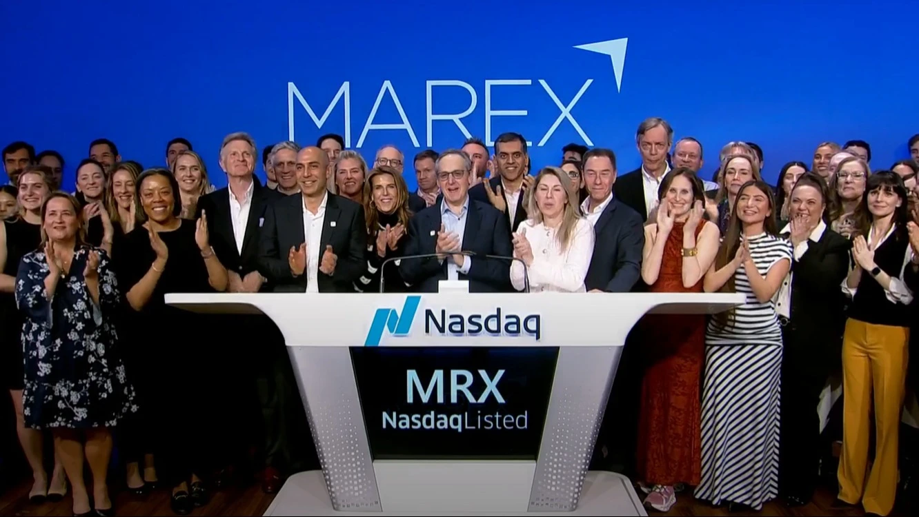 Marex Shares Soared After the Report / Photo: Screenshot from a Nasdaq video