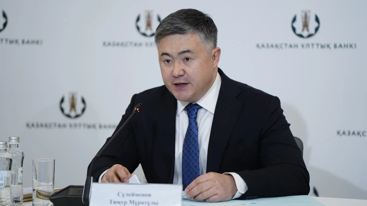Председатель Нацбанка Казахстана Тимур Сулейменов оптимистичен, но осторожен. Фото: НБК