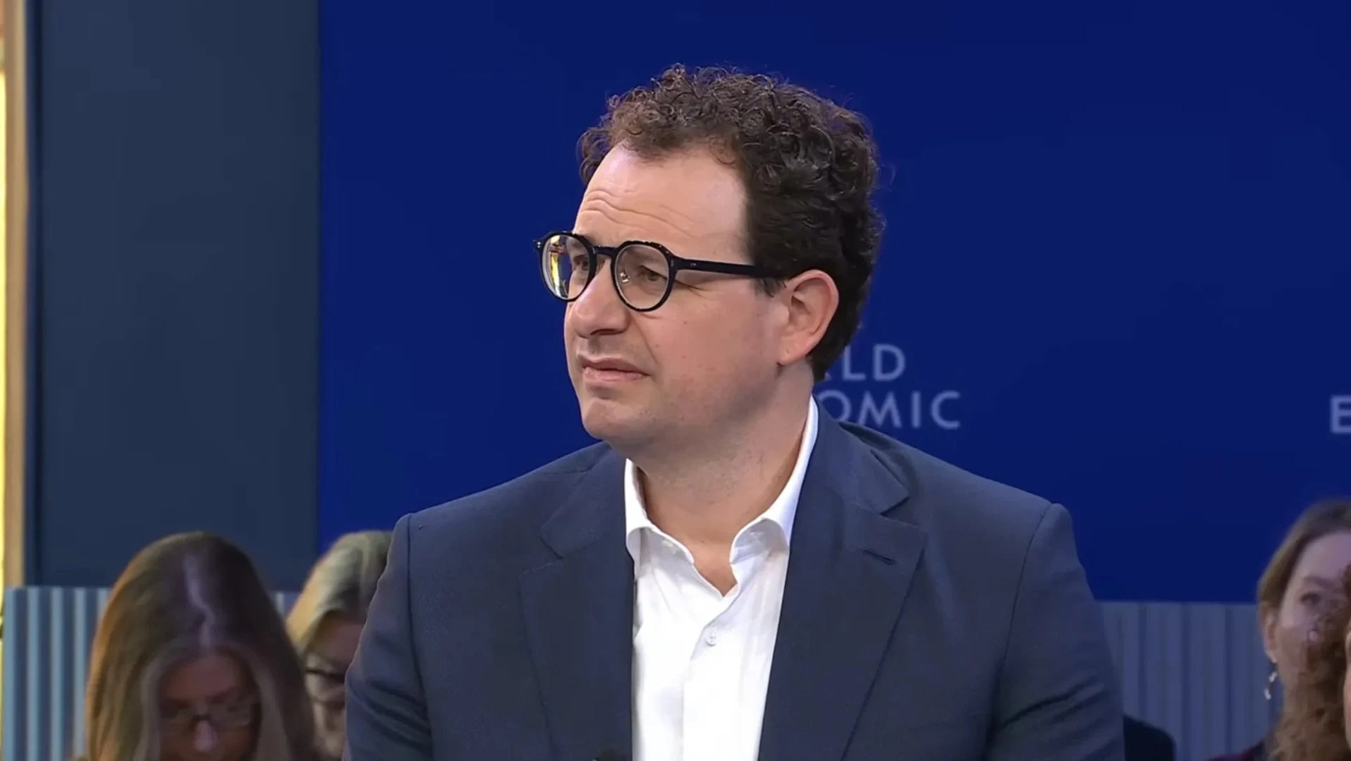 Anthropic CEO Dario Amodei, along with the other co-founders, may retain control of the company after the IPO, regardless of the size of the offering / Photo: youtube.com / wef