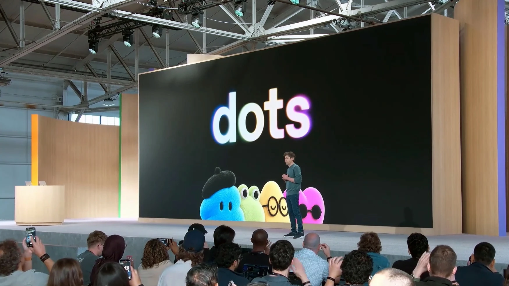OpenAI CEO Sam Altman introduced the Dots family of AI agents, which will be able to perform tasks on behalf of users / Photo: still from the OpenAI presentation
